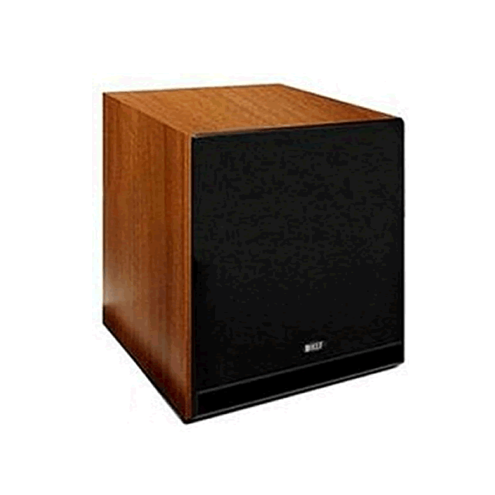 KEF C4 Powered Subwoofer Speaker - European Walnut (EACH)